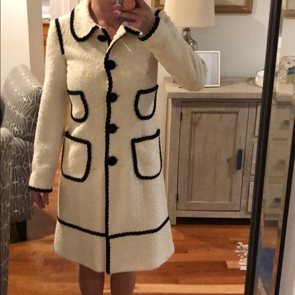 Nanette Lepore Jackets & Blazers - Tweed Trench Coat
